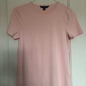 NWOT Lauren Ralph Lauren Stretch Knit T-Shirt Pale Pink Size M